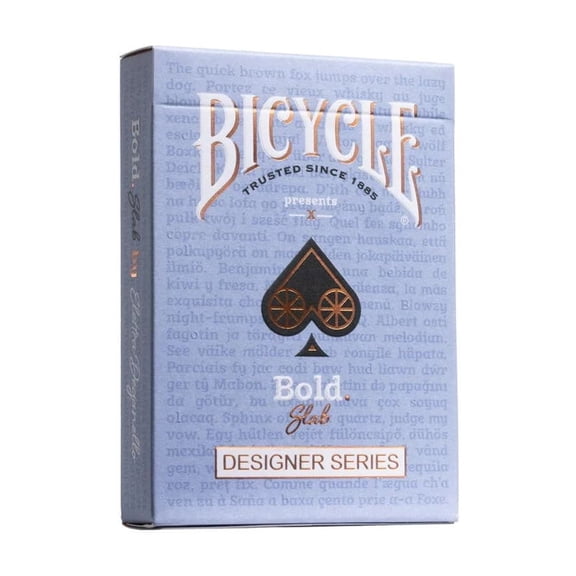 Designer Series: Bold Slab Playing Cards by Elettra Deganello