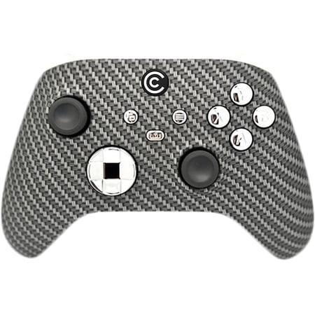 Designer Series Custom Wireless Controller for Xbox One - Multiple Designs Available (Carbon Fiber & Silver Chrome Inserts)