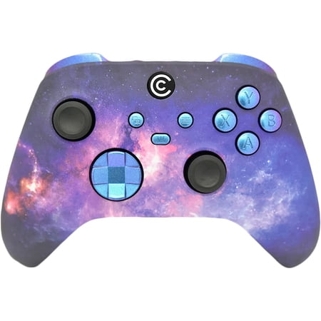 Designer Series Custom Wireless Controller for Xbox Series X/S & One - Multiple Designs Available (Galaxy & Chameleon Inserts)