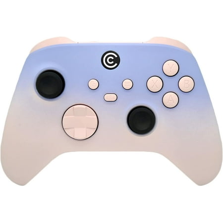 Designer Series Custom Wireless Controller for Xbox Series X/S & One - Multiple Designs Available (Light Violet & Baby Pink W/Pink Inserts)