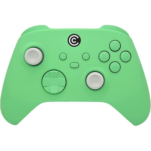 Designer Series Custom Wireless Controller for Xbox Series X/S & Xbox One - Multiple Designs Available (Green Mint W/Mint Green Inserts)