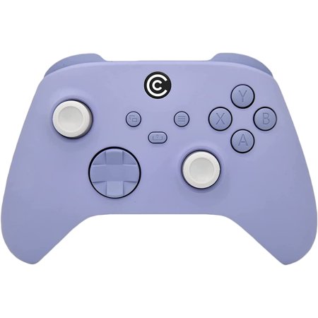 Designer Series Custom Wireless Controller for Xbox Series X/S & Xbox One - Multiple Designs Available (Light Violet W/Violet Inserts)