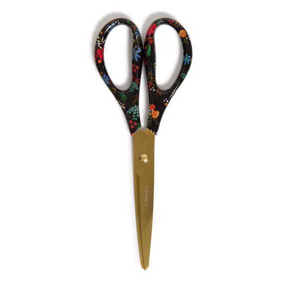 Designer Series Scissors 8" Midnight Blossom