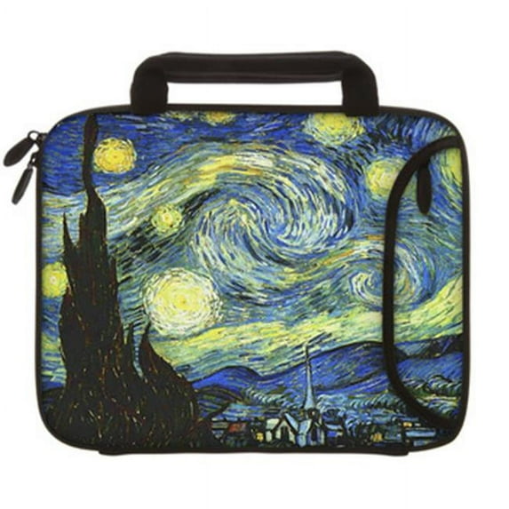 Designer Sleeves Ipad-STARN 10 in. Tablet & Ipad Case, Clamshell - Starry Night