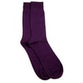 thumbnail image 1 of Designer Solid Mens Sock Purple, 1 of 1