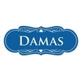 thumbnail image 1 of Designer Spanish Damas Sign (Blue) - Large, 1 of 4