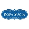 thumbnail image 1 of Designer Spanish Ropa Sucia Sign (Blue) - Large, 1 of 4