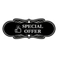 thumbnail image 1 of Designer Special Offer Sign (Black) - Small, 1 of 5