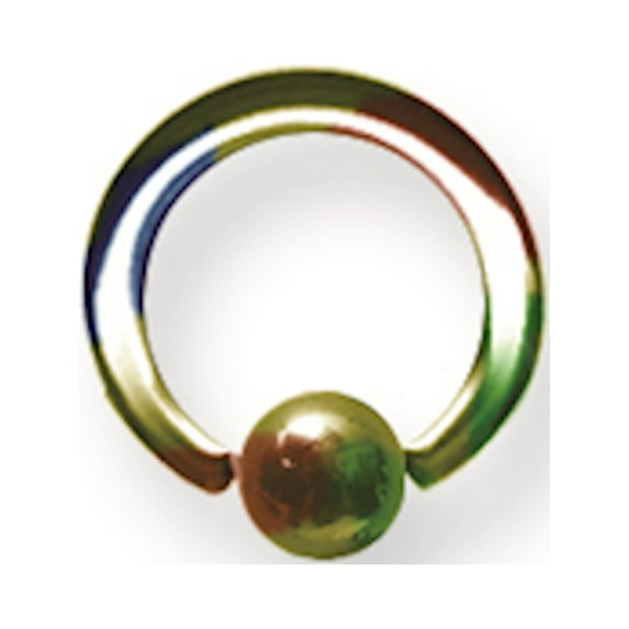 Designer Stainless Steel 14G (1.6Mm) 5/16 (8Mm) Long With 4Mm Ball Rainbow (Zr-Ds09) 5 Made In China -Jewelry By Sweet Pea Creations
