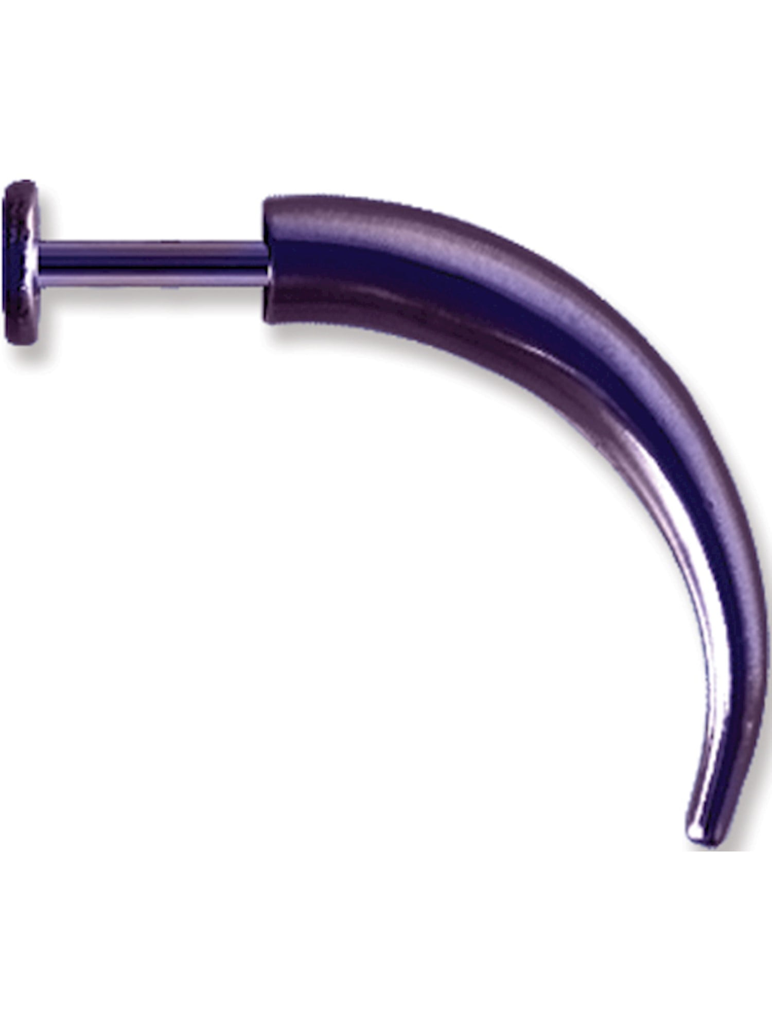 Designer Stainless Steel Plated Sgss Labret W Talon 14G