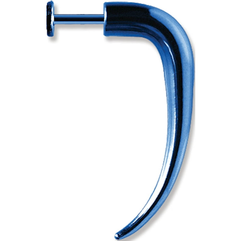 Designer Stainless Steel Plated Sgss Labret W Talon 14G