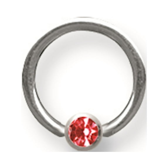 Designer Stainless Steel Sgss Captive W Press Fit Gem Ball 14G (1.629Mm) 10Mm Dia 4Mm Pres Made In China -Jewelry By Sweet Pea Creations