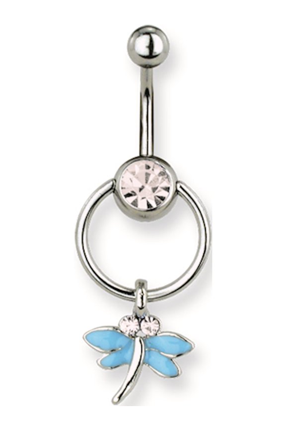 Designer Stainless Steel Sgss Curv Bb Belly Styles 14G (1.6Mm) 7/16 (12Mm) Long W 5Mm To Made In China -Jewelry By Sweet Pea Creations