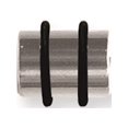 thumbnail image 1 of Designer Stainless Steel Sgss Plug W Flat Ends Made In China -Jewelry By Sweet Pea Creations, 1 of 2