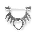 thumbnail image 1 of Designer Stainless Steel Surgical Stl Bb W Nipple Shield Made In China -Jewelry By Sweet Pea Creations, 1 of 2