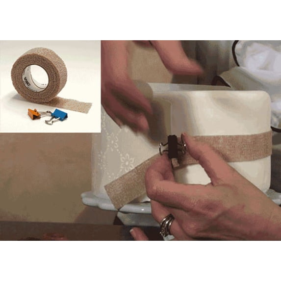 Designer Stencils C400 Cake Wrap Kit for Cake Stencils to Hold Your Stencil in Place