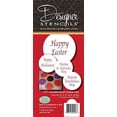 thumbnail image 1 of Designer Stencils Celebration Cupcake and Cookie Stencils (Happy Halloween, Happy Easter, Happy Valentine's Day and Happy St Patrick's Day), 1 of 6