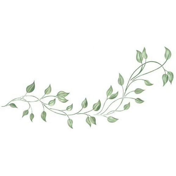Designer Stencils Free-form Vine Wall Stencil 19.5 Art Stencils (2 Count)