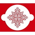 thumbnail image 1 of Designer Stencils French Medallion Cake Stencil Top 9.5 Inch, Beige/semi-transparent, 1 of 6