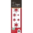 thumbnail image 1 of Designer Stencils Snowflake Cake Stencil, Beige/Semi-Transparent, 1 of 4
