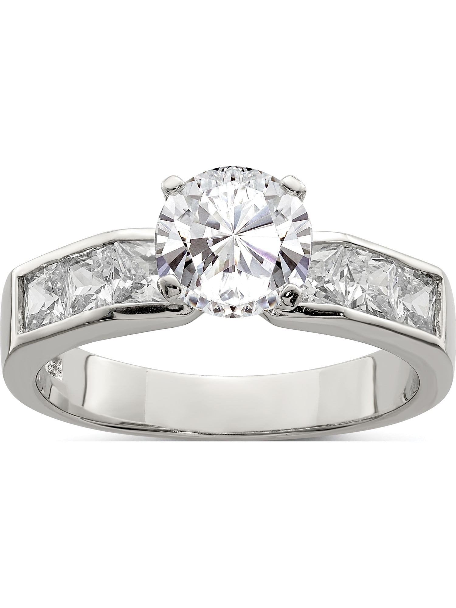 Designer Sterling Silver Cz Ring Made In China Jewelry By Sweet Pea