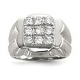 thumbnail image 1 of Sterling Silver Men's CZ Ring, 1 of 4