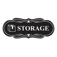 thumbnail image 1 of Designer Storage (Box) Sign (Black) - Large, 1 of 5