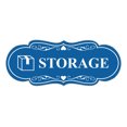 thumbnail image 1 of Designer Storage (Box) Sign (Blue) - Small, 1 of 5