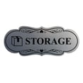 thumbnail image 1 of Designer Storage (Box) Sign (Brushed Silver) - Small, 1 of 5