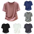 thumbnail image 1 of Designer T Shirt With Waist For Everyday Casual Wear And Fit Pink XL, 1 of 4