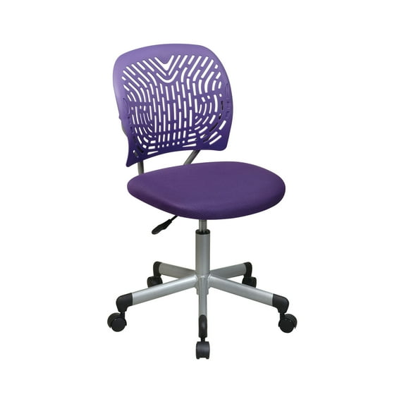 Designer Task Chair-Color:Purple