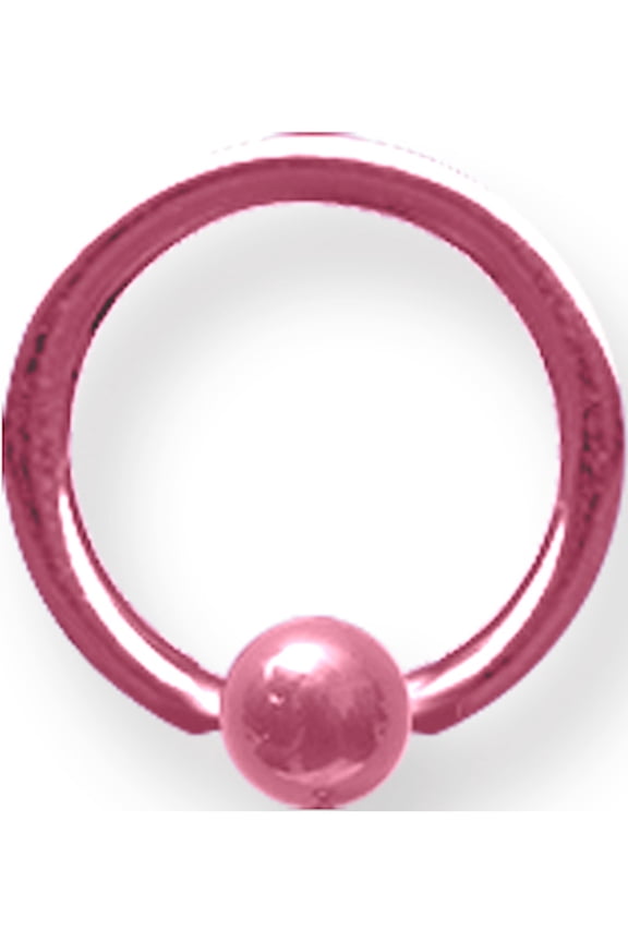 Designer Titanium Solid Captive 14G (1.6Mm) 3/8 (10Mm) Dia W 4Mm Ball Pi Made In China -Jewelry By Sweet Pea Creations