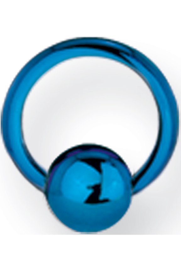 Designer Titanium Solid Captive 16G (1.3Mm) 1/4 (6Mm) Dia W 4Mm Ball Cob Made In China -Jewelry By Sweet Pea Creations