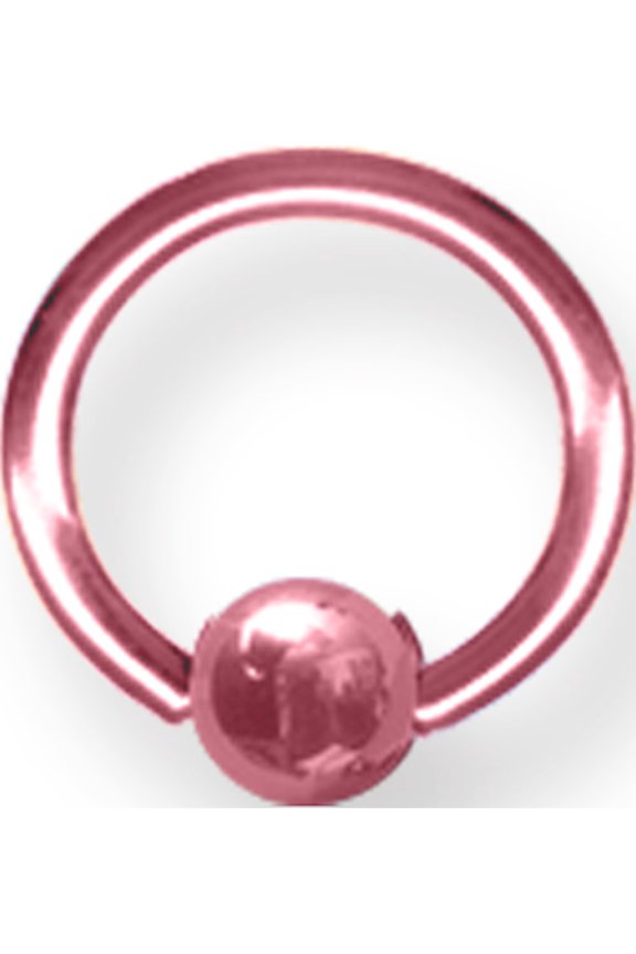 Designer Titanium Solid Captive 16G (1.3Mm) 5/16 (8Mm) Dia W 4Mm Ball Pi Made In China -Jewelry By Sweet Pea Creations