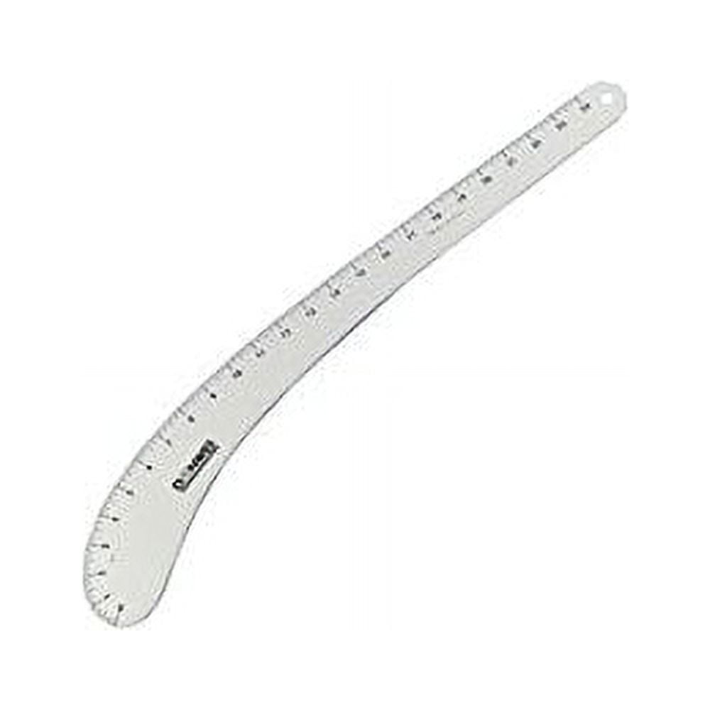ZIPPERSTOP Designer Vary Form Curve Ruler 24 Solid Aluminum Construction 24 Inch