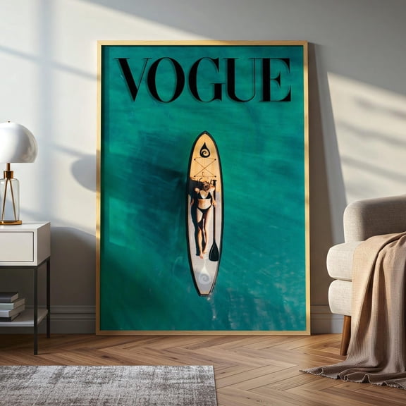 Designer Wall Arr Vogue Magazine Print Trend Fashion Poster Home Decor Office Wall Art
