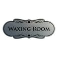 thumbnail image 1 of Designer Waxing Room Sign (Brushed Silver) - Medium, 1 of 5