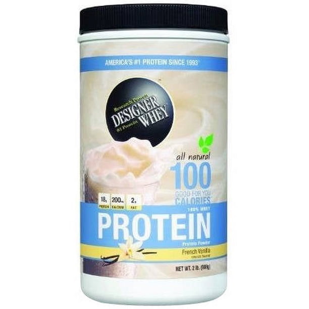 Designer Whey Protein Powder, French Vanilla, 2.0 LB
