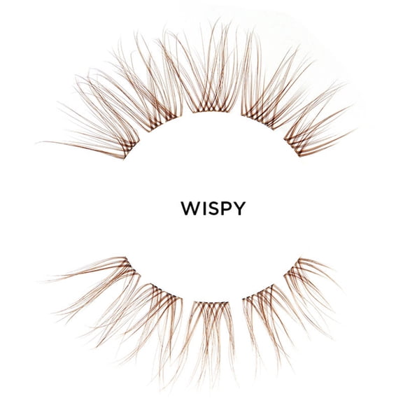 DesignerLash Wispy Brown Eyelash Extension - Subtle Elegance for Mesmerizing Eyes