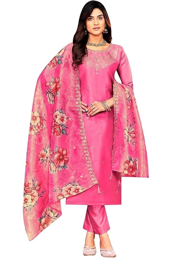 Indian Women's Wear Special Reception Party Salwar Kameez Dress Pakistani Designer Stitched Trouser Pant Suits