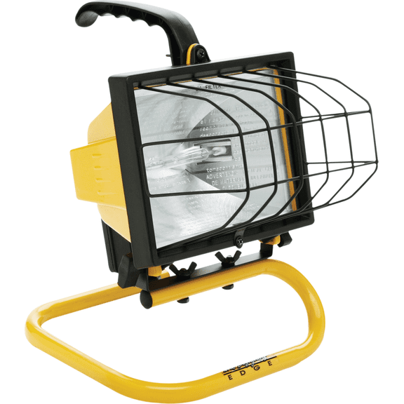 Designers Edge Power Light 500W Halogen Portable Work Light - Pack of 2  Residential Use, Standard Application
