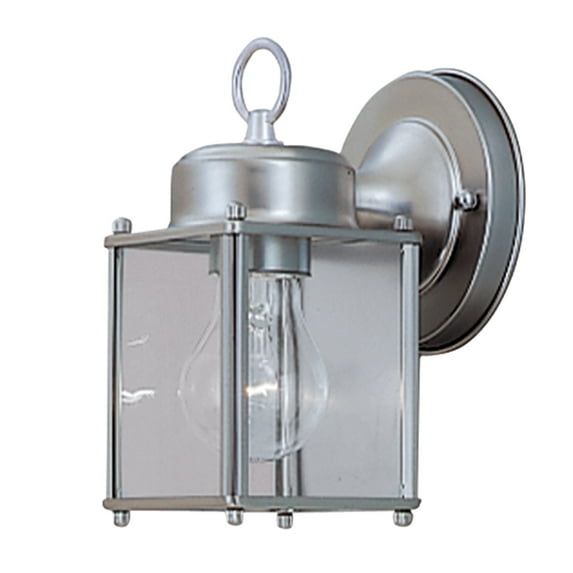 Designers Fountain 1161-PW Porch Outdoor Wall Lantern Sconce, 8in H, Pewter