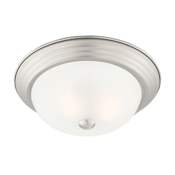 Designers Fountain 1257M-PW-W Flush Mounts Pewter Decorative Pewter