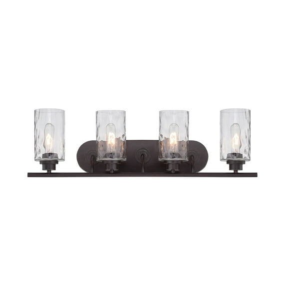 Designers Fountain 87104 Gramercy Park 4 Light Bathroom Bar 30.5W 9H