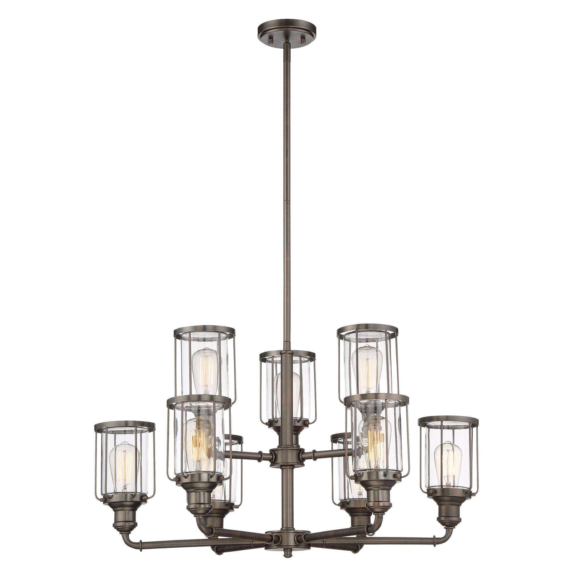 Designers Fountain Anson 4 Light Bath Bar - Bathroom Vanity Lighting Fixture