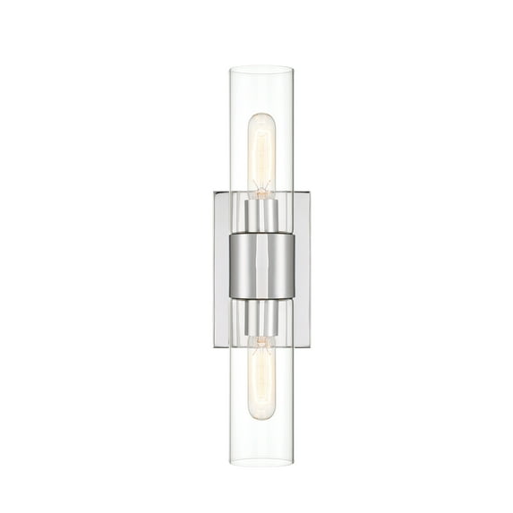 Designers Fountain Anton 17.5 inch 2-Light Chrome Transitional Wall Sconce Light, D286M-2WS-CH