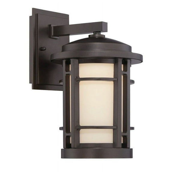 Designers Fountain - Barrister - 9 Inch 13W LED Wall Lantern Burnished Bronze