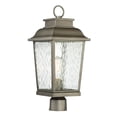 thumbnail image 1 of Designers Fountain Brinley Weathered Iron 1 Light Post Lantern, D220M-9OP-WI, 1 of 1