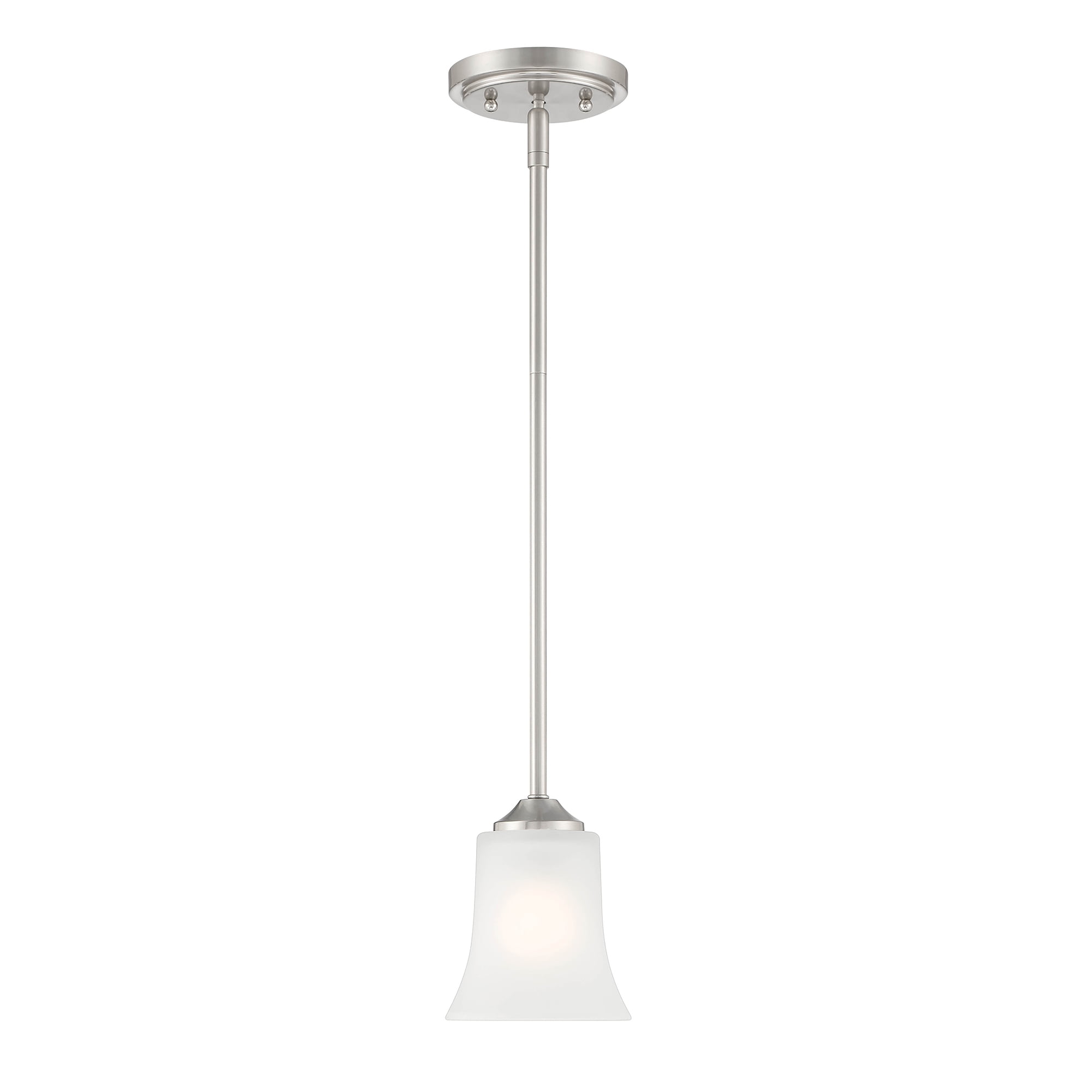 Designers Fountain Bronson 1 Light Brushed Nickel Pendant, D278M-5P-BN