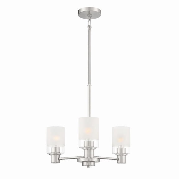 Designers Fountain - Cedar Lane - 3 Light Chandelier-17.75 Inches Tall and 20